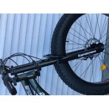 Спортивний велосипед двопідвісний Фетбайк TopRider 620 колеса 26 дюймів/SHIMANO/синій