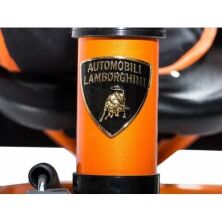 ⏩ Велосипед дитячий триколісний Lamborghini LР2O Єва колеса з фарою і ключем запалюванням помаранчевий