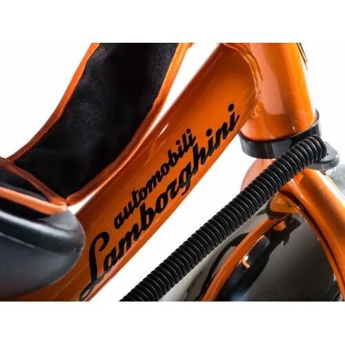 ⏩ Велосипед дитячий триколісний Lamborghini LР2O Єва колеса з фарою і ключем запалюванням помаранчевий