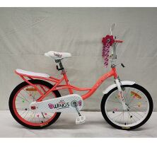 Дитячий велосипед колеса 20 дюймів SY20195 Angels Wings кораловий **