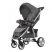 Дитяча прогулянкова коляска CARRELLO Vista CRL-8505 Steel Gray в льоні + дощовик