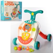 Каталка-ходунки-штовхач M 5478 музика звук, світло сортер дзеркало**