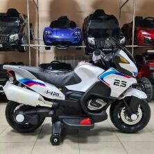 Дитячий електромобіль мотоцикл Bambi Racer M 4272EL-1 білий **