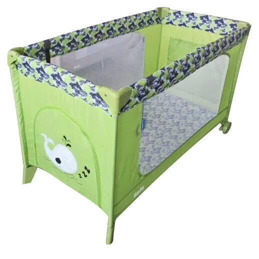 Манеж дитячий EL CAMINO ME 1016 SAFE SAFE Jade Green Len зелене **