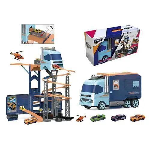Дитяча іграшка Гараж для машин 866-23 шість поверхів машинки кран