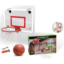 Дитяче Баскетбольне кільце на пластиковому щитку MR 0602 кільце з сіткою + м'яч **