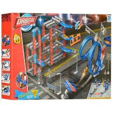 Дитяча іграшка для хлопчиків Гоночний автотрек трек траса Гараж, Паркінг 2в1 8899-83 (аналог Hot Wheels)**