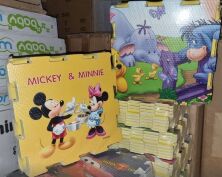 Дитячий килимок - пазли фомовые E 901/2/3/4