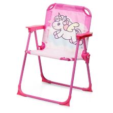 Дитячий столик з двома стільчиками і парасолькою Bamby 93-74-UNI Єдиноріг**