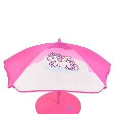 Дитячий столик з двома стільчиками і парасолькою Bamby 93-74-UNI Єдиноріг**