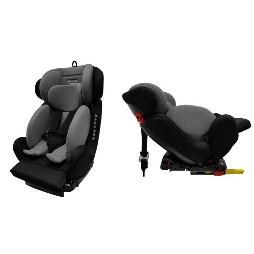 Автокрісло дитяче CARRELLO Quantum CRL-11803/3 Harbor Grey група 0+1+2+3 система ISOFIX / сіре