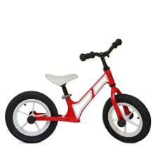 Дитячий велобіг від беговел PROFI KIDS HUMG1207A-2 магнієва рама / колеса 12 дюймів надувні / колір червоно-білий
