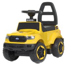 Дитяча каталка толокар штовхач BAMBI M 4565-6 FORD зі світловими і звуковими ефектами / жовтий**