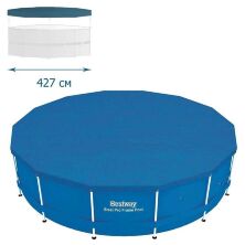 Тент для круглого каркасного басейну BESTWAY 58248 Розмір тенту 427 см