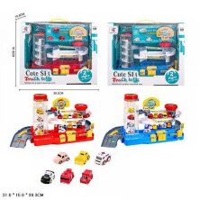 Дитячий ігровий набір Гараж Паркінг 3004 Автопаркінг з машинками / 2 кольори