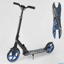 Самокат Best Scooter 49716 затискач керма амортизатор складной чорний