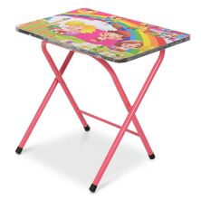 Дитячий столик зі стільчиком Bambi A19-ABC Діти рожевий складаний
