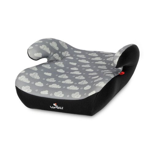 Дитяче автокрісло-бустер Orion Dark Grey Clowds 22-36 кг 6-12 років сірий