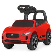 Дитяча каталка-толокар електромобіль 2 в 1 Bambi M 4461-3 червоний**