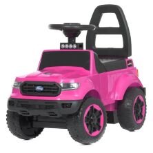 Дитяча каталка толокар штовхач BAMBI M 4565-8 FORD зі світловими і звуковими ефектами / рожевий**