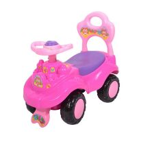 Дитяча каталка Машина-Толокар KariKids WJ020 рожева для дівчинки