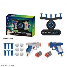 Повітряний тир 3357 з м'якими кулями. Дитяче зброю для хлопчиків