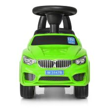 Дитяча каталка-толокар Bambi M 3147B(MP3)-5 BMW зелене**