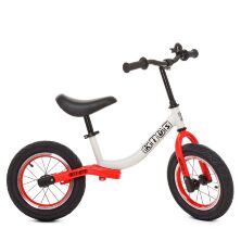 Беговел дитячий PROFI KIDS M 5460A-7 12 дюймів біло-червоний**