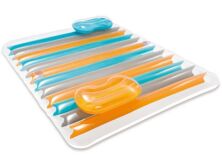 Надувний матрац для плавання INTEX 56897 2 вбудовані подушки 2 підсклянника**