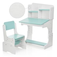 Дитяча парта зі стільчиком растишка Bambi FB2071-4 м'ятна**