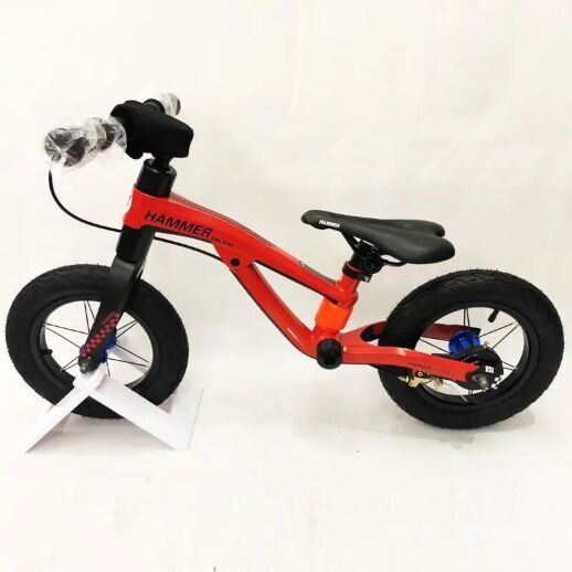 Беговел-велобіг від дитячий HAMMER HS-1 магнієва рама і вилка червоний