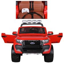 Дитячий електромобіль Ford Ranger M 3573EBLR-3 з м'яким сидінням червоний**