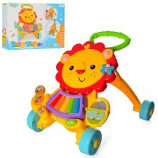 Каталка-ходунки-штовхач 869-52 ігровий центр телефон музика світло**
