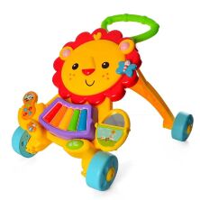 Каталка-ходунки-штовхач 869-52 ігровий центр телефон музика світло**