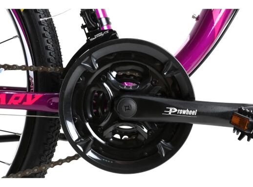 Спортивний Гірський алюмінієвий велосипед 24д Crosser P6-2 з дисковими гальмами Shimano/для дівчаток Білий