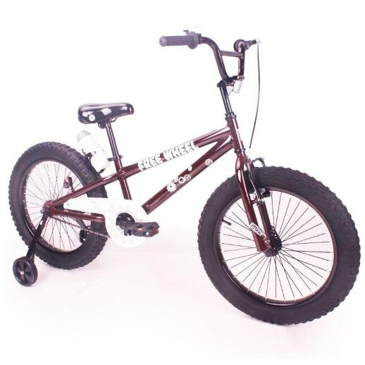 Дитячий двоколісний велосипед колеса 20 дюймів "FREE WHEEL-20" Coffee