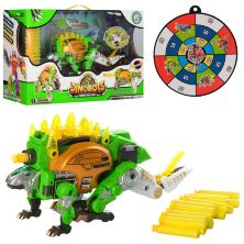 Трансформер динозавр+автомат SB375 з кулями присосками