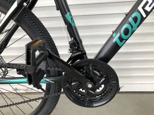 Велосипед гірський спортивний S200 HAMMER колеса 29 дюймів рама алюміній чорно-синій