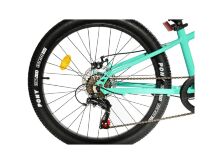 Спортивний підлітковий алюмінієвий велосипед 24д Crosser Super Light з дисковими гальмами/Shimano/сірий