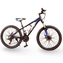 Підлітковий велосипед колеса 20 дюймів S300 BLAST-БЛАСТ Чорно-Жовтий