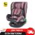 Автокрісло дитяче EL CAMINO I-Trust PLUS ME 1081-1 Pale Pink група 1 2+ поворот на 360 / рожеве для дівчинки