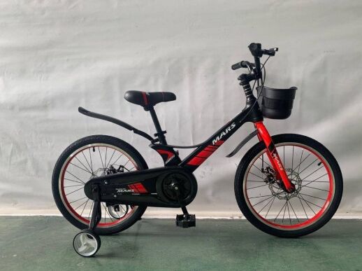 Дитячий велосипед MARS-2 Evolution колеса 20 дюймів магнієва рама Чорний з червоним