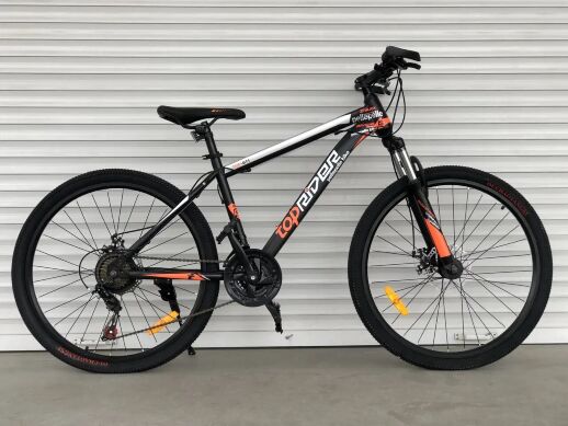 Велосипед гірський спортивний S200 HAMMER колеса 29 дюймів рама алюміній чорно-синій