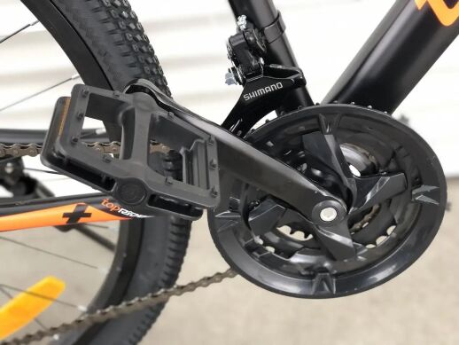 Велосипед гірський спортивний S200 HAMMER колеса 29 дюймів рама алюміній чорно-синій