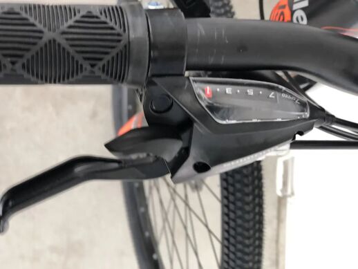 Велосипед гірський спортивний S200 HAMMER колеса 29 дюймів рама алюміній чорно-синій