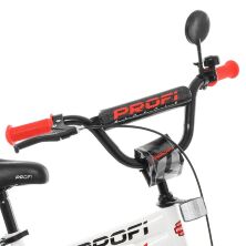 Дитячий двоколісний велосипед PROFI T14154 Space колеса 14 дюймів / колір біло-червоний**