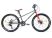 Спортивний підлітковий алюмінієвий велосипед 24д Crosser Super Light з дисковими гальмами/Shimano/сірий