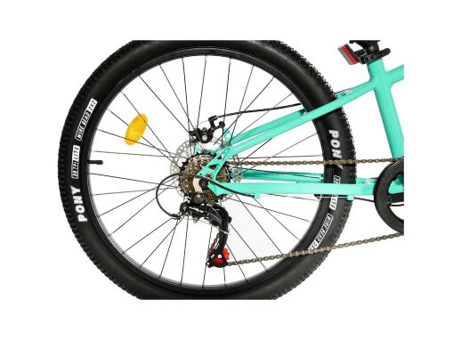 Спортивний підлітковий алюмінієвий велосипед 24д Crosser Super Light з дисковими гальмами/Shimano/сірий