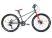 Спортивний підлітковий алюмінієвий велосипед 24д Crosser Super Light з дисковими гальмами/Shimano/сірий