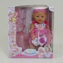 Пупс функціональний 8006-69 А з аксесуарами